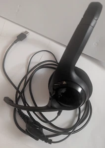 Logitech H390 Black Over the Ear Headset - Gently Used - Fast Shipping - Photo 1/2