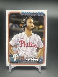2024 Topps Series 2 Garrett Stubbs Golden Mirror Variation SSP #409: Phillies - Picture 1 of 5