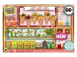 MGA's MINIVERSE MAKE IT MINI BOTANICALS Flowers Plants Deluxe Set 60+ Pieces - Picture 1 of 6