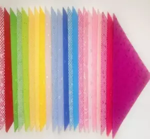 10 Zoll vorgeschnittene Stoffquadrate - ÖSENSTOFFE - 40 Stück - 2-3 Stück pro Farbe - Bild 1 von 1