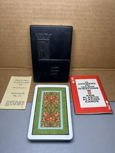 VTG Kem Plastic Pinochle Single Deck Playing Cards Arabesque Pinochle Cards - Picture 1 of 2