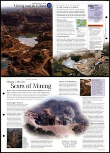 Mining & Effects #18 - Save Planet Discovering Wildlife Fact File Fold-Out Card - Picture 1 of 1