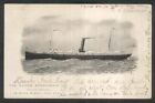 SS Comanche Clyde Steamship Co ocean liner undivided back postcard 1905