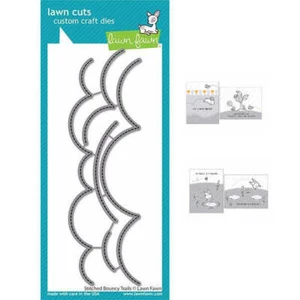 Lawn Fawn - Lawn Cuts Dies - Stitched Bouncy Trails LF2260 - Picture 1 of 3