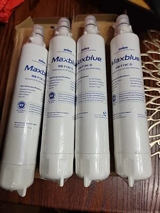 4pk- Maxblue Refrigerator Water Filter, Replacement for GE® RPWFE (With Chip) - Picture 1 of 4