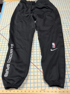 Pantalones deportivos NBA Nike Spurs Engineered emitidos por jugadores para hombre L entrenamiento ALTO ~3 - Imagen 1 de 11