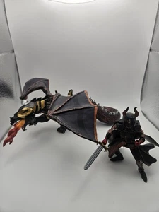 FIRE BREATHING DRAGON WARRIOR 38989 Papo Fantasy Figure 8 Inch - Picture 1 of 13