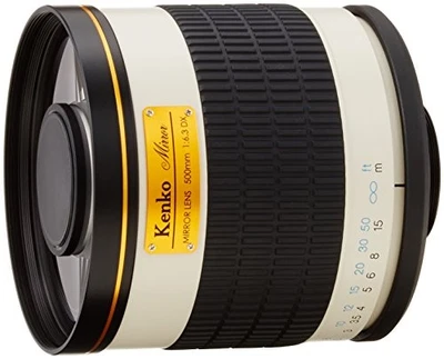 Kenko telephoto lens mirror lens 500mm F6.3 DX manual focus film / digital sing - Image 1 of 3