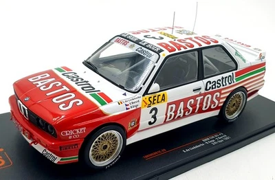 Modelos IXO escala 1/18 18RMC081C - BMW M3 E30 #3 Spa Bastos 1991 Liedekerke Foto 1 de 4