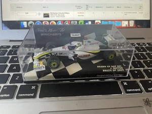 Minichamps 1/43 Brawn GP BGP 001 Brazil GP 2009 - Jenson Button - Picture 1 of 15