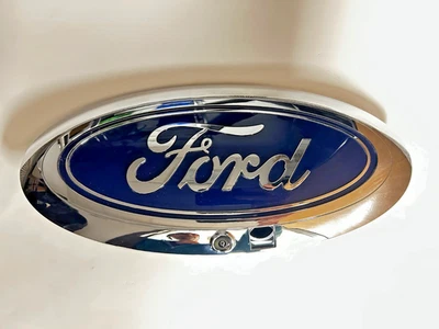 2020-2022 Ford F-250 F-350 F-450 Super Duty 14 дюймов эмблема гриля с отверстием для мойки камеры - Изображение 1 из 3