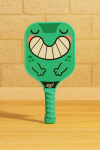 Frosch - Kinder Pickleball Paddel - hellgrün, leicht, bequemer Griff, Alter 4-9 - Bild 1 von 3