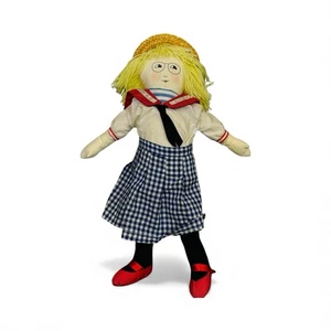 Mary Engelbreit ANN ESTELLE Sammler Stoffpuppe 1994 Coastal Preppy Brille - Bild 1 von 13