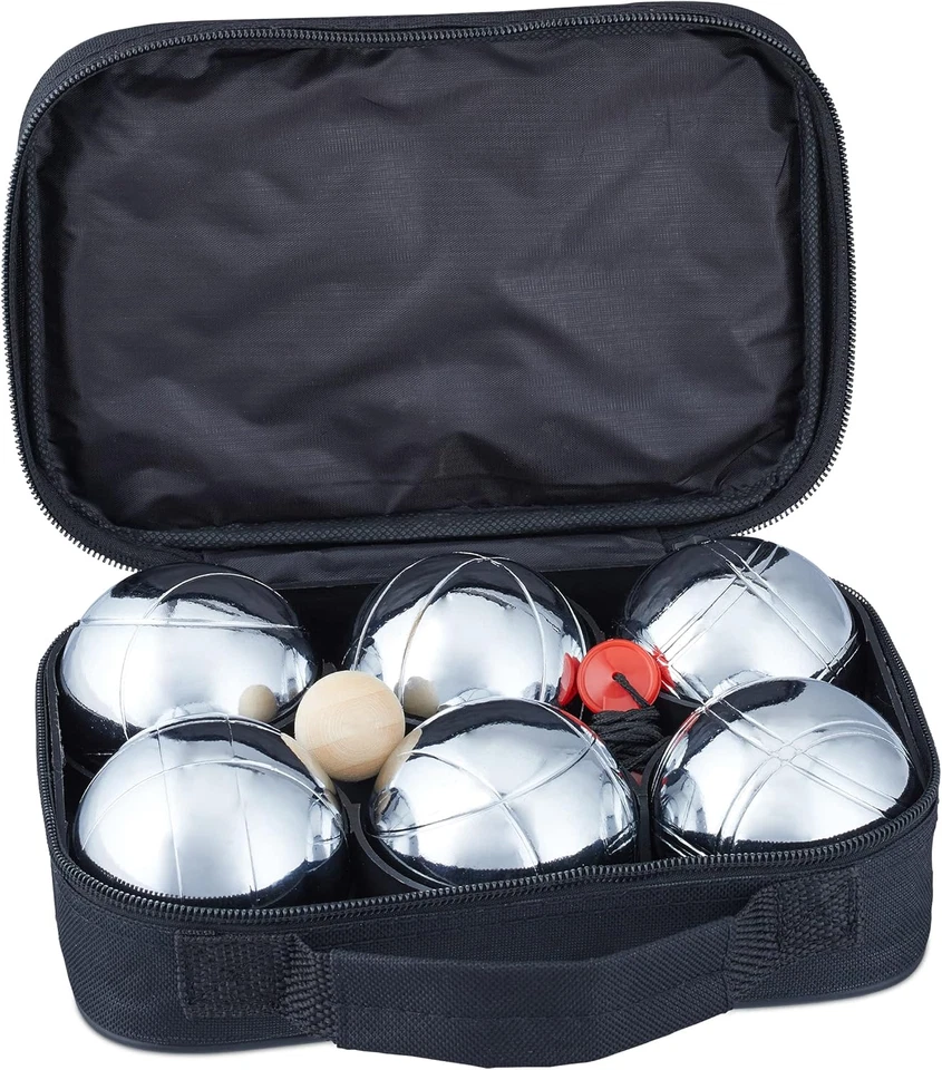 Boule Set of 6 Metal Balls - Immagine 1 di 4