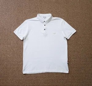 Moncler Maglia Polo Manica Corta made in Italy sz M - Picture 1 of 17