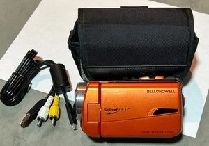 New Bell + Howell Splash HD Waterproof Camcorder 1080P High Definition TESTED - Picture 1 of 12