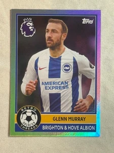 2025-26 Topps Premier League EPL Retro Threads Glenn Murray #386 Brighton & Hove - Foto 1 di 2
