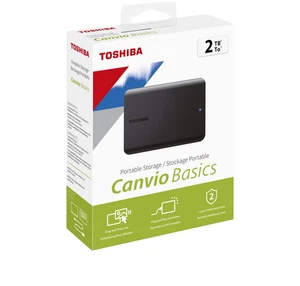 hard disk esterno 2.5" toshiba 2tb usb3.2 canvio basic - Foto 1 di 1