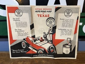 1929 Cities Service Road Map: Texas USED - Picture 1 of 2