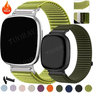 Sports Nylon Armband für Für Fitbit Versa 4 3 Sense 2 1 Smartwatch Ersatz Band - Bild 1 von 18