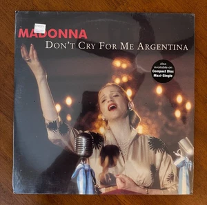 Madonna - Don’t Cry For Me Argentina! (1997) 12" Maxi Single/Remix Vinyl Sealed - Picture 1 of 2