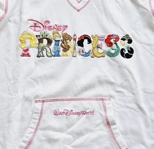 Kids Disney Walt Disney World Princess Hooded Sweatshirt Large - Picture 1 of 11