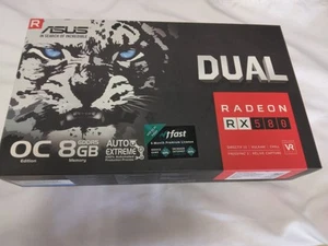 ASUS AMD Radeon RX 580 8GB GDDR5 DUAL-RX580-O8G - Bild 1 von 5