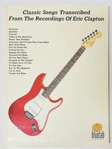 Cancionero de guitarra de tablatura de guitarra Eric Clapton de colección - Imagen 1 de 3