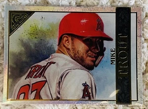 2020 Topps Gallery Mike Trout Los Angeles Angels #1 - Bild 1 von 2