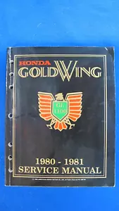 Honda 1980 1981 GL1100 Gold Wing NEW Original Factory Service Manual F437 - Picture 1 of 7