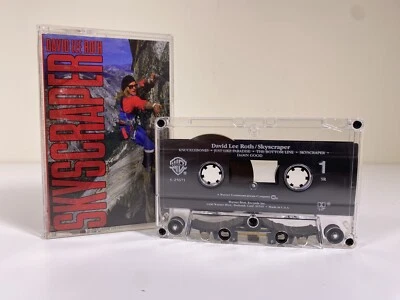 David Lee Roth Skyscraper Cassette Tape - VGC - Complete - Image 1 of 4
