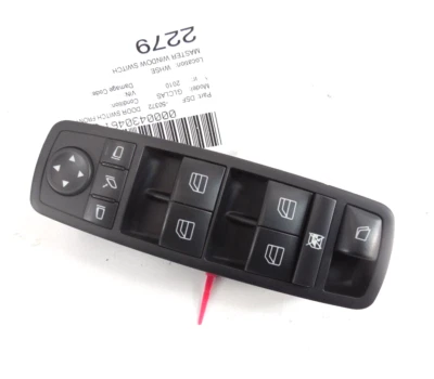 2010-2012 Mercedes-Benz GL350 Master Power Window Control Switch Driver Left OEM - Изображение 1 из 3