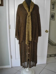 DAVID DART For FORCE ONE MAXI SKIRT, TOP AND SCARF - SIZE SMALL - Picture 1 of 8