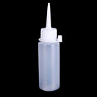 60ml Plastic Clear Squeeze Bottle With Tip Cap For Crafts Art Glue Refillabdn