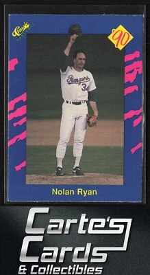 Nolan Ryan 1990 Classic Blue #1 Texas Rangers Hall of Fame - Image 1 of 2