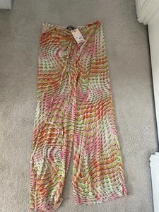 Misguided Multicolour Beach Trousers -  Brand-New - Picture 1 of 3