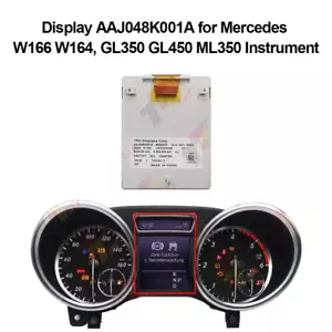 Color Display AAJ048K001A for Mercedes W166 W164, GL350 GL450 ML350 Instrument - Picture 1 of 3
