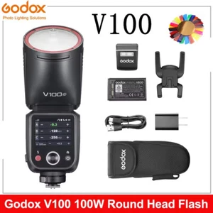 Godox V100 2.4G TTL Wireless Flash Light Speedlite Sony Nikon Canon Fuji Olympus - Picture 1 of 10