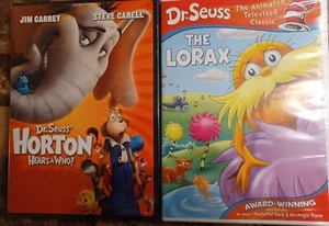 Dr. Seuss The Lorax and Horton Hears A Who, Both DVDs BRAND NEW, SEALED - Picture 1 of 2