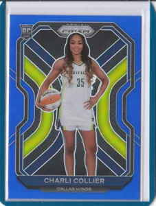 21/22 2021/22 2021 Panini WNBA Prizm Blue #89 Charli Collier Wings /149 - Bild 1 von 2
