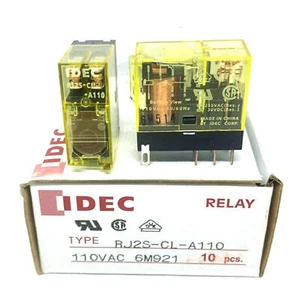 10 PIEZAS/CAJA IDEC RJ2S-CL-A110 relé intermedio CA 110V - Imagen 1 de 2