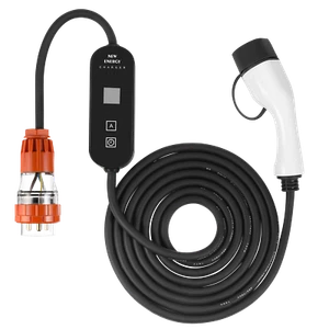 NEW Type 2 Portable EV Charger 32 A 7KW 3 Pin 5 Meter for BYD ATTO3 Polestar - Picture 1 of 15