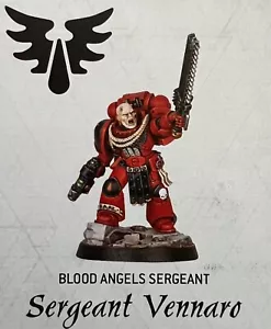 Warhammer 40,000 Blood Angels Sergeant Vennaro Combat Arena Liar of the Beast - Picture 1 of 2