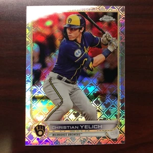 2022 Topps Chrome LogoFractor #106 Christian Yelich - Bild 1 von 2