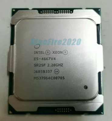Intel Xeon E5-4667 V4 LGA 2011-3 Server CPU Processor 2.2GHz 45MB SR2SF 18 Core - Image 1 of 3