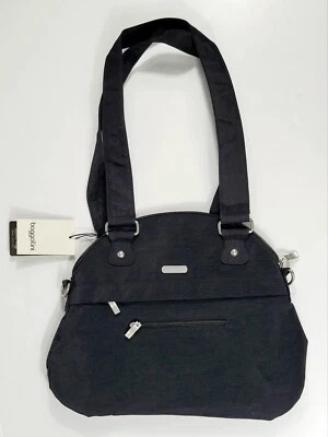 baggallini Womens odyssey bagg Classic Collection Shoulder Strap PURSE Black BAG - Image 1 of 4