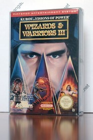 WIZARDS & WARRIORS III NES CIB gebraucht neuwertig NINTENDO ENTERTAINMENT SYSTEM