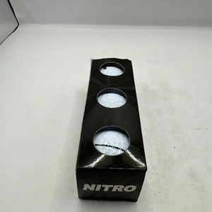 3-Pack Nitro White Maximum Distance Golf Ball - NEW - Picture 1 of 7