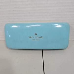 Kate Spade Hartschalen Brillenetui blau/grün Augen innen Wink Wink - Bild 1 von 6