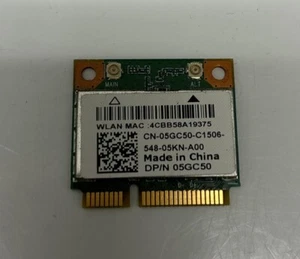 Dell Wireless WiFi WLAN Karte CN-05GC50-C1506-49J-2BT-A00 - Bild 1 von 1
